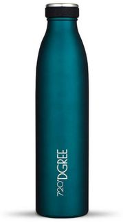 720°DGREE Trinkflasche Isolier Trinkflasche milkyBottle Edelstahl smaragd green 0,75l