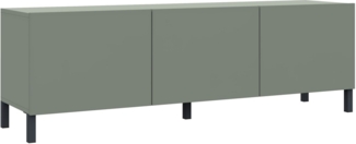 borchardt Möbel Lowboard, Metallfüße, grifflose Optik