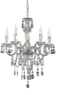 Reality|Trio Acryl Kronleuchter Lüster, 5-flammig ~ klar