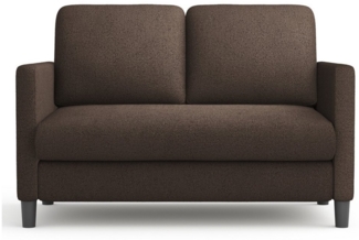 OUNUO Sofa Mini 2-Sitzer Modernes Polstersofa Couch 130cm Sofa