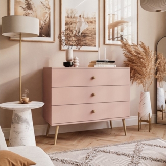 Lookway Highboard HARMONY 3S Kommode mit drei Schubladen