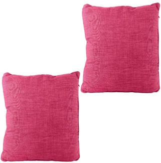 Kissenbezug (2 Stück) Hagby bordeaux 40x40 cm