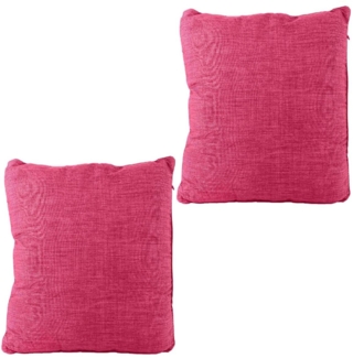 Kissenbezug (2 Stück) Hagby bordeaux 40x40 cm