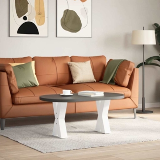 vidaXL Couchtischbeine X-Form 2 Stk. Weiß 28x(42-43) cm Stahl 4012949