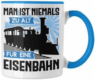 Trendation Tasse Trendation - Modeleisenbahn Geschenk Tasse Spruch Geschenk Geschenkide