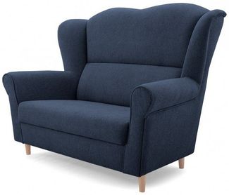 MOEBLO Sofa SILABELLA, Couch Polstermöbel Sitzmöbel Wohnzimmermöbel 2-Sitzer-Sofa Stoffsofa, (BxTxH):144 x 83 x 104 cm