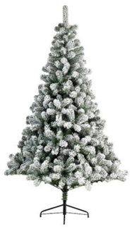 casa NOVA Weihnachtsbaum SNOWY PINE DH 97x150 cm weiß