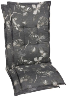 GO-DE Hochlehnerauflage, (Set, 2 St, Set mit 2 Hochlehnerauflagen), Maße ca.: 50 cm x 6 cm x 120 cm