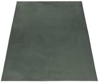 Stilvoll Günstig Hochflor-Teppich Teppich für den Flur oder Küche Unicolor - Einfarbig, Läufer, Höhe: 20 mm