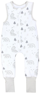 TupTam Babyschlafsack Ganzjahresschlafsack mit Beinen OEKO-TEX zertifiziert 2,5 TOG Unisex