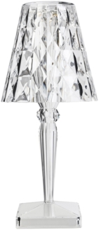 Tischleuchte Battery kristallkar