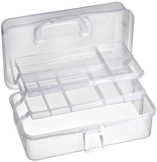 VBS Aufbewahrungsbox, mit Griff, 32 x 32 x 14 cm