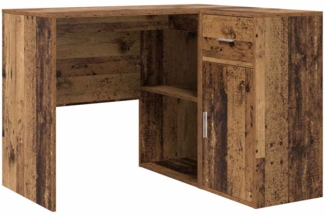 vidaXL Eck-Schreibtisch mit Schubladen Altholz 102 x 88 x 75 cm 3337279
