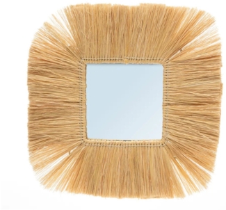 Der Goa Spiegel - Natur - M - Natürlich - 48x48x7cm