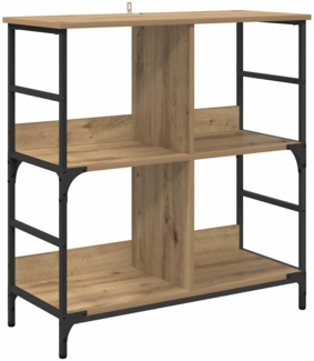 vidaXL Regal Artisan-Eiche 78,5 x 33 x 82 cm Holzwerkstoff 882754