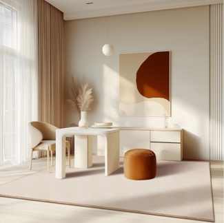 Topfinel Teppich rechteckig, Wohnzimmer Teppich modern rutschfest, Kundenliebling, Höhe: 10 mm, waschbarer Bestseller