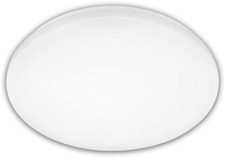 BRILONER - LED Deckenleuchte Effizienzklasse A, neutralweiß Lichtfarbe, 12W, 2520lm, 50.000h Licht, LED Lampe, Deckenlampe, Wohnzimmerlampe, Küchenlampe, Deckenbeleuchtung, Flurlampe, 38 cm, Weiß