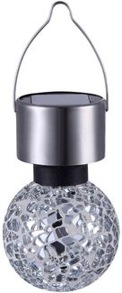 Moderne Solarleuchte aus Edelstahl