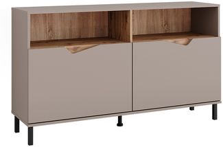Kommode Marelle Greige/Artisan 140 x 81.3 cm mit 2 Türen Vicco