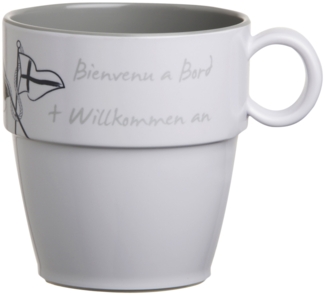 Kaffeebecher / Mug / Kaffee-Pott - Welcome On Board, einzeln