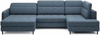 ELTAP 'Berrto' Ecksofa,, Dunkelblau, 300x130, Rechts