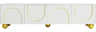 160x200cm Elfenbein Samt Bett mit LED-Beleuchtung, Gasdruckfeder & Drahtlosladung