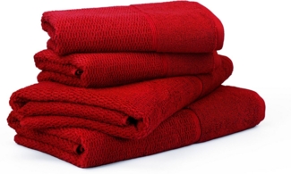 Möve for frottana Handtuch Set Pearl, Walkfrottier (4-St), Set: 2x Handtuch 50/100 und 2x Badetuch 67/140cm