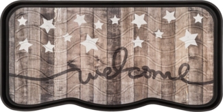 Trend Line Schuhabtropfschale TrendLine Schuhabtropfschale Sterne Welcome 75 x