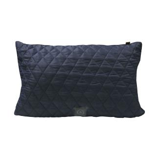 Overseas Quilt-Kissen, Navy, 40 x 60 cm Blau dunke