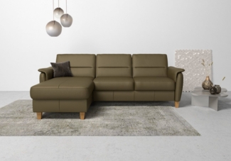 Home affaire Ecksofa Palmera L-Form, Federkern, wahlweise mit Bettfunktion und mit/ohne Bettkasten