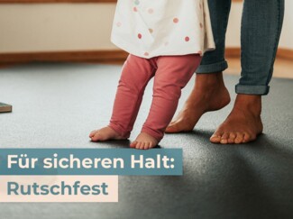 Runde Krabbelunterlage SanoSoft "made in Germany" - Öko-Tex 100 Blau 160cm