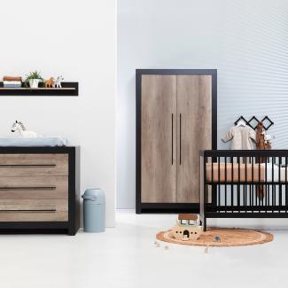 Europe Baby Vittoria III Babyzimmer Schwarz | Komm