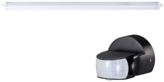 LED Wannenleuchte, Kaltweiß, IP65, Bewegungsmelder, L 150 cm