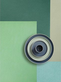 ASA SELECTION Tischdecke Asa Tischset Vegan Leather Frost (46x33cm)