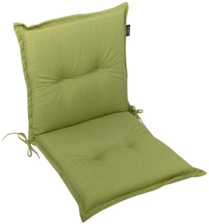 LILENO HOME Polsterauflage Gartenstuhl Niedriglehner Auflage, bequeme Sitzauflage für Gartenmöbel, (1 St, 1er Set), Polsterauflage Grün, Sitzpolster für Klappstühle