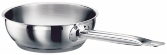SCHULTE-UFER Sauteuse Chef, Edelstahl (Einzelartikel, 1-tlg, 1 x Sauteuse), induktionsgeeignet