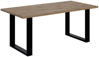ALTDECOR Esstisch KLYN (Esstisch, Küchentisch, Esszimmertisch - Wohnzimmertisch 160x90x75)