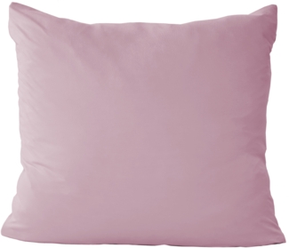 Mako Kissenbezug Feinjersey 80 x 80 cm mauve