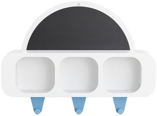 SoBuy KMB86-W Kinderregal, MDF, Lackiert, Weiß, 60 x 89 x 36 cm