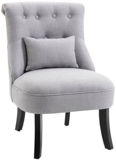 HOMCOM Sessel Relaxsessel mit Rückenkissen