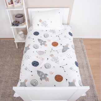 Baby Best Babybettwäsche BabyBest Weltall, Renforcé, 2 teilig