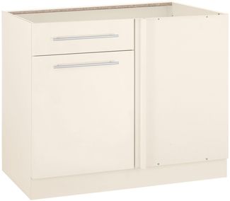 wiho Küchen Eckunterschrank Flexi2 Breite 100 cm, Planungsmaß 110 cm, ohne Arbeitsplatte