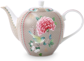 PIP STUDIO Blushing Birds Teekanne large khaki 1,6 l