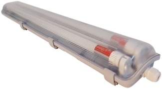 Feuchtraumleuchte 2-flammig 68 cm 18 W, T8, G13, 1600lm