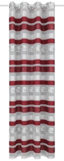 Neusser Collection Ösenschal Struktur Elsemarie rot, 135x235 cm