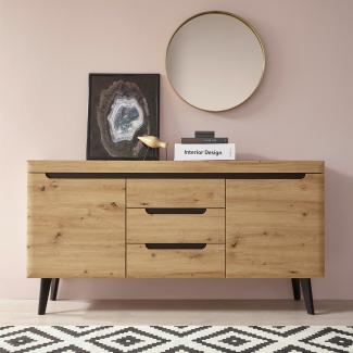 Sideboard 160 cm 2-türig Eiche Tonder