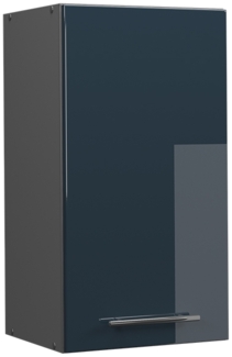 Hängeschrank Fame-Line Dunkelblau Hochglanz 40 cm Vicco
