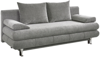 Schlafsofa Bergheim / Benfeld , Stoff , Grau , 190 x 93 x 75 cm