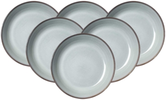 Ritzenhoff & Breker Alicante Suppenteller ø 21 cm 6er Set - Grau - DS