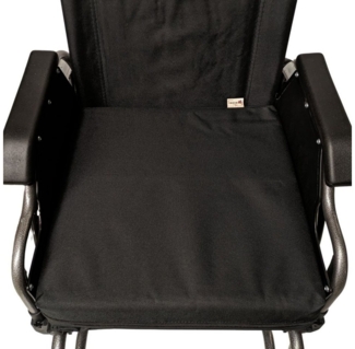 Seniori Sitzkissen SENIORI Rollstuhlkissen 42 x 42 x 8 cm Antidekubitus Schaumstoffschicht, 2K. Schwarz